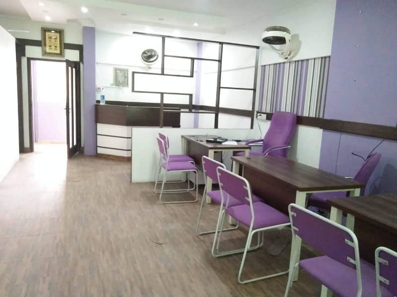 PHASE 6 VIP LAVISH FURNISHED OFFICE FOR RENT 24 HOUR TIME 25