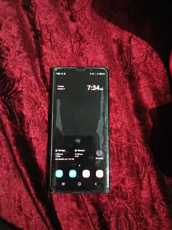 SAMSUNG NOTE 9 PENAL SHADE + CRACK 6