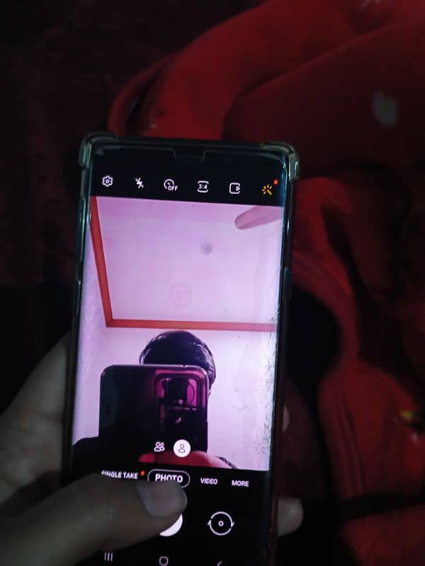 SAMSUNG NOTE 9 PENAL SHADE + CRACK 13