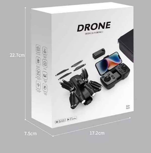 F167 Professional drone brushles motor with2camera obstacle avoidances 2