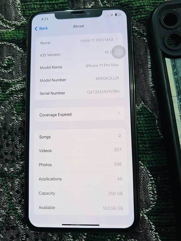 IPhone 11 Pro Max Non pta factory unlocked 3