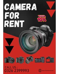 Camera for rent gimbles,lenses,mics all accessories available for rent