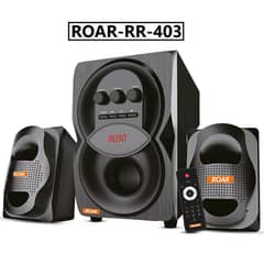 Roar Rr-403 Speakers New Condition ,BT,FM,USB,SD,LED Display, Smart B