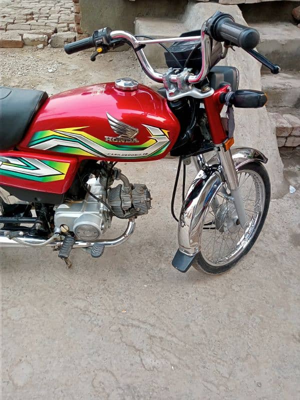 Honda Cd70 All Punjab number laga hai 2