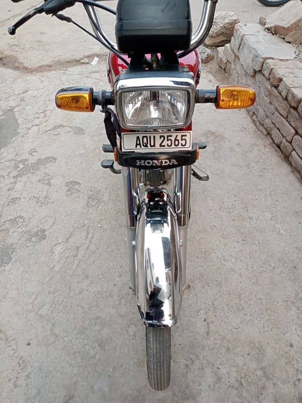 Honda Cd70 All Punjab number laga hai 4