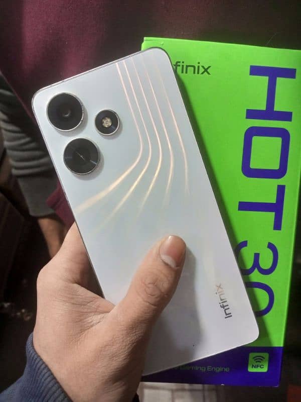 infinix Hot 30 Good condition 8GB 128GB Seald complet saman 1