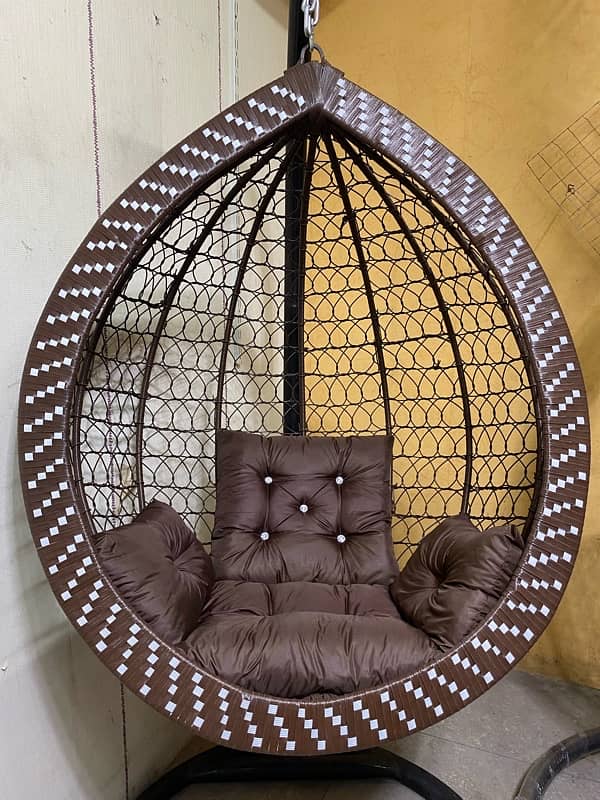 Hanging chairs/ Hanging Swing Chairs/ Jhoola/ Macrame Jhula/ Egg chair 1