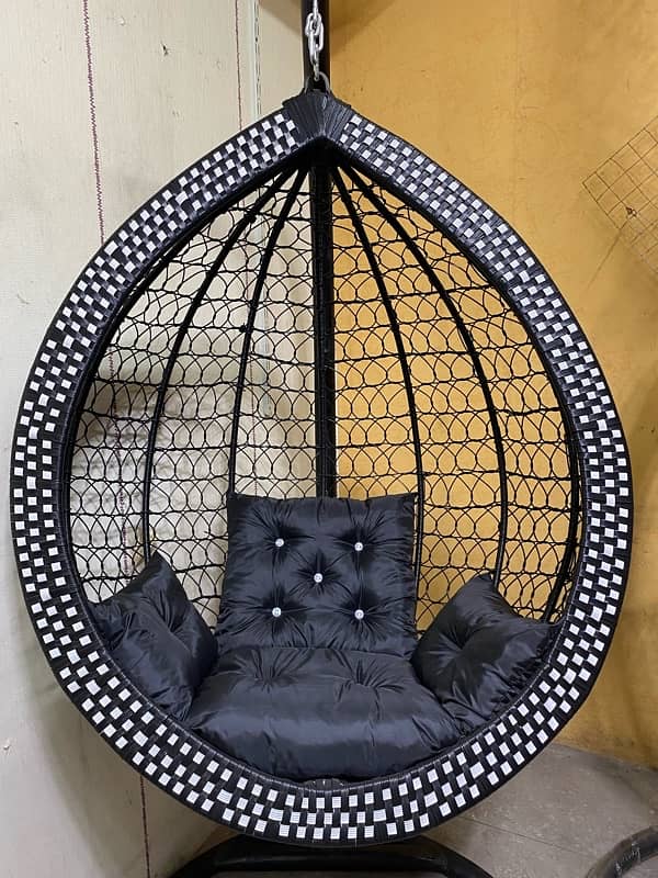 Hanging chairs/ Hanging Swing Chairs/ Jhoola/ Macrame Jhula/ Egg chair 2