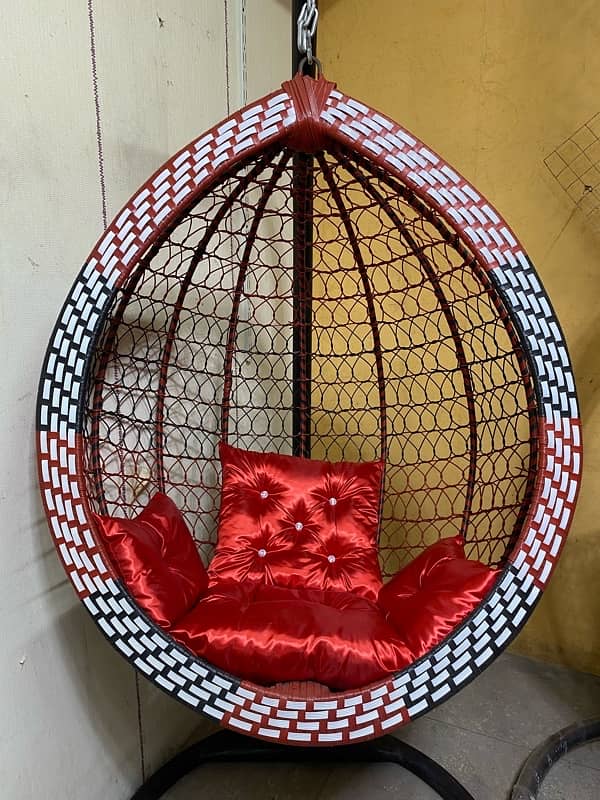 Hanging chairs/ Hanging Swing Chairs/ Jhoola/ Macrame Jhula/ Egg chair 5