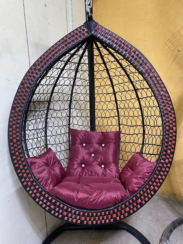 Hanging chairs/ Hanging Swing Chairs/ Jhoola/ Macrame Jhula/ Egg chair 7