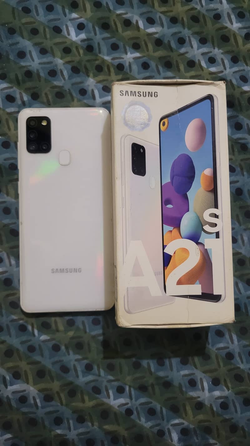 Samsung galaxy A 21s with box 4