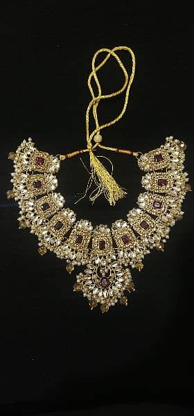 Golden Bridal Jewelry Set 1