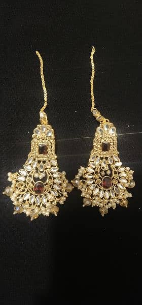 Golden Bridal Jewelry Set 2