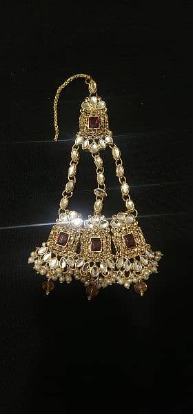 Golden Bridal Jewelry Set 3