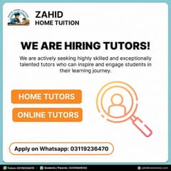 Hiring Online Tutors in Karachi