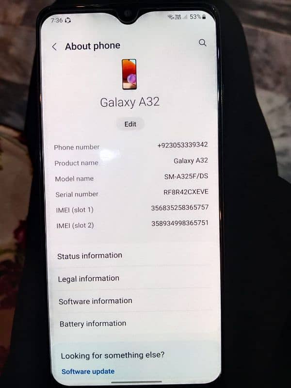 Samsung a32 Mobile 0