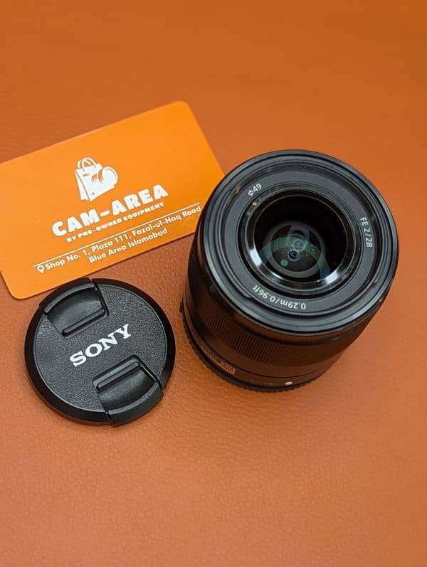 Sony FE 28mm F2, Import Unit, Sony Lenses 2