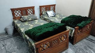 2 single bed