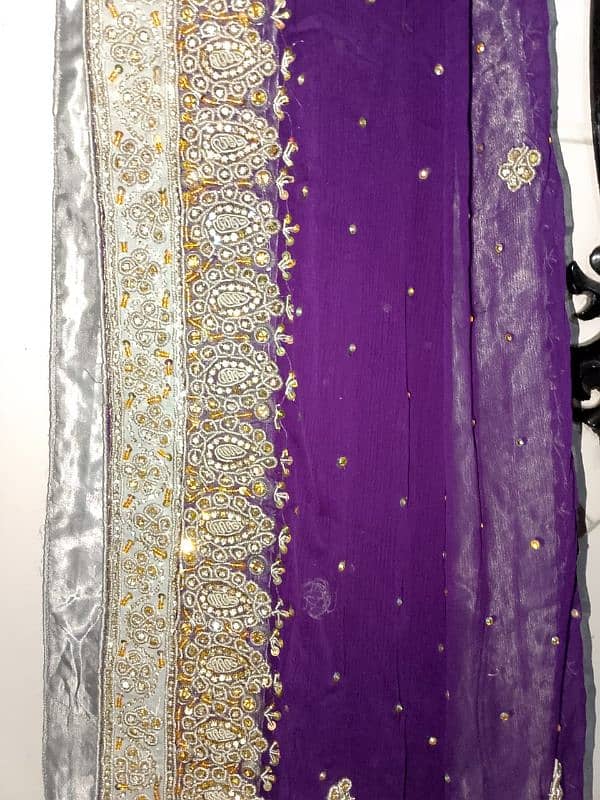 walima maxi only sharara And tail froke 3