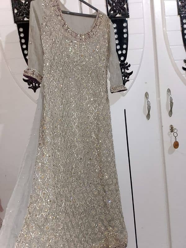 walima maxi only sharara And tail froke 6