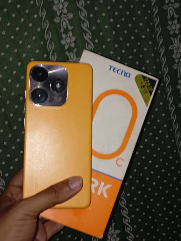 Tecno spark 10c 4/128 all ok with box 4