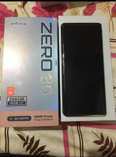 Infinix Zero 30 All Ok With Box And Orignal Charger.