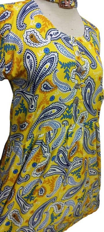 2pcs stitched suit / stitched dress / printed dress 1