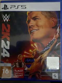 Game For PS 5 (WWE2k24)