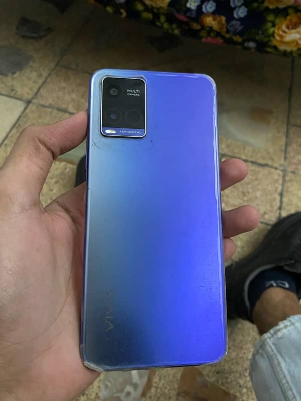 vivo y21 blue color 4gb/64gb  03096360972 3