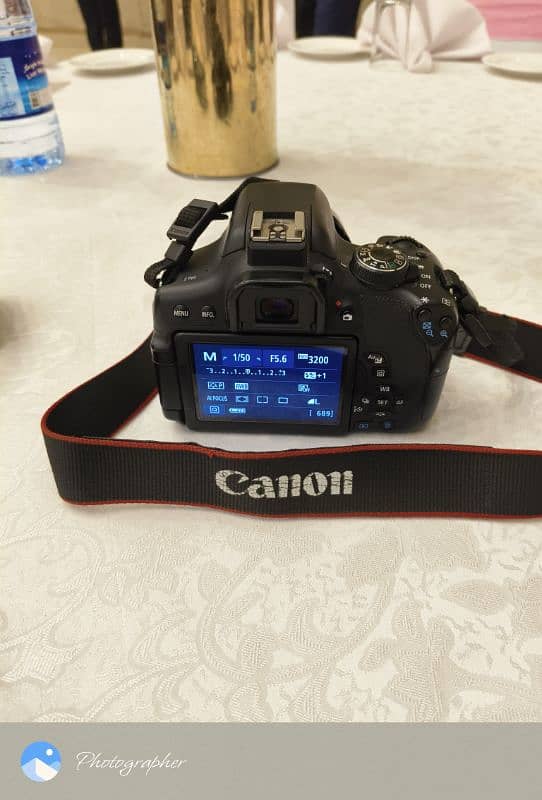 Canon 750D With 18 - 55 STM 0