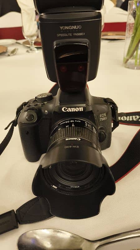 Canon 750D With 18 - 55 STM 2