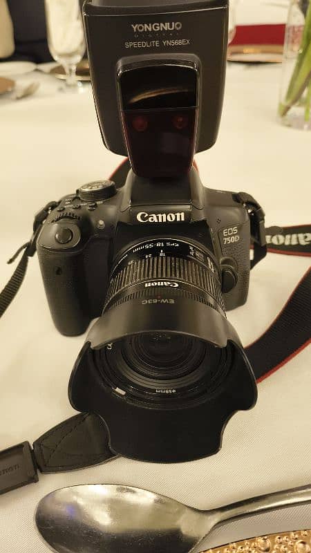 Canon 750D With 18 - 55 STM 3