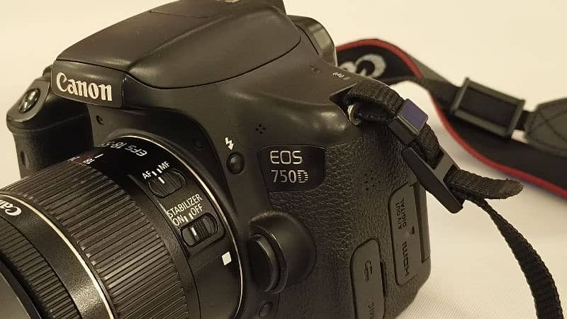 Canon 750D With 18 - 55 STM 7