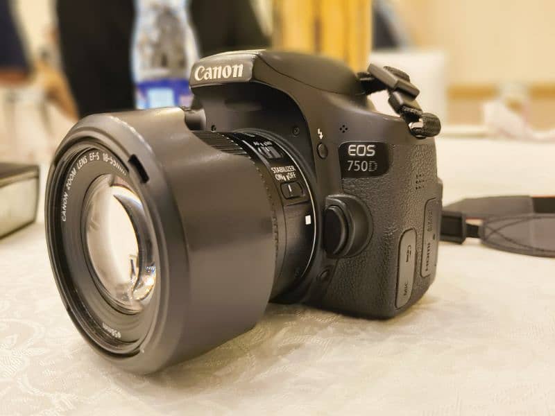 Canon 750D With 18 - 55 STM 12