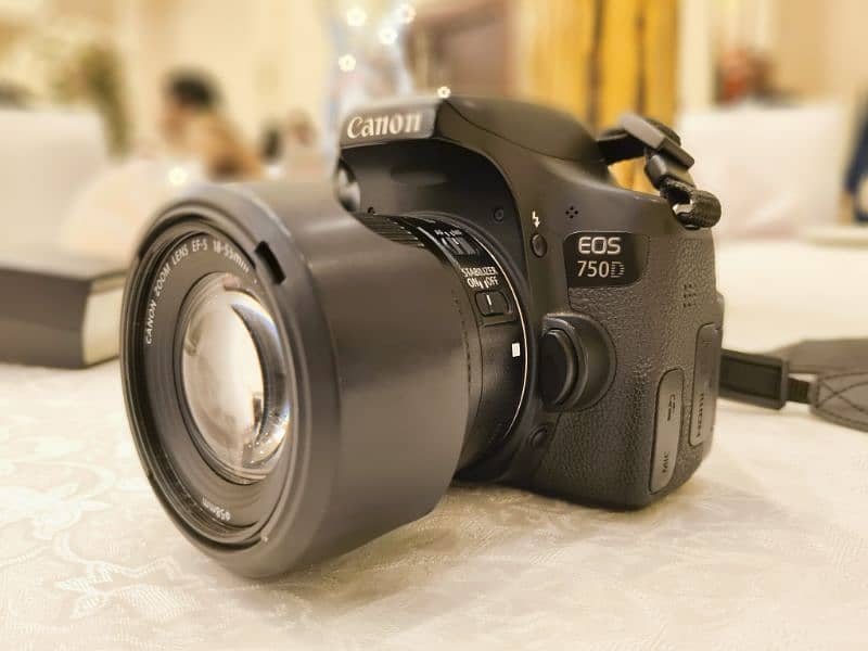 Canon 750D With 18 - 55 STM 13