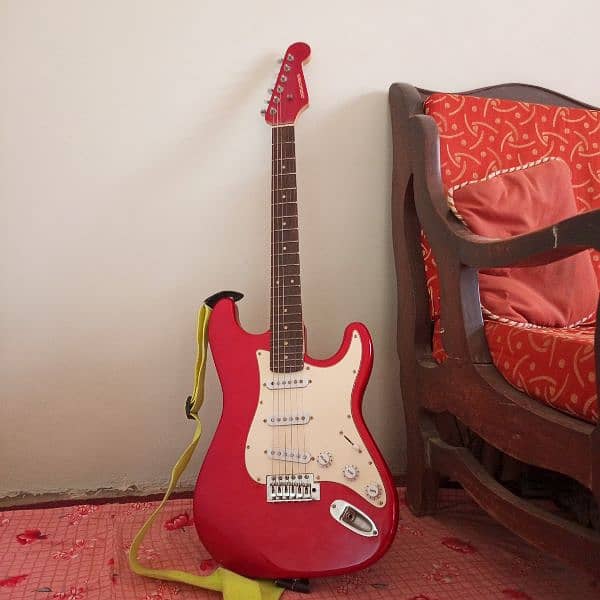 urgent sale selder Electric Guitar with vox amp 6