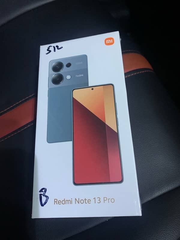 Redmi Note 13 Pro 12GB RAM 512GB ROM - Black 0