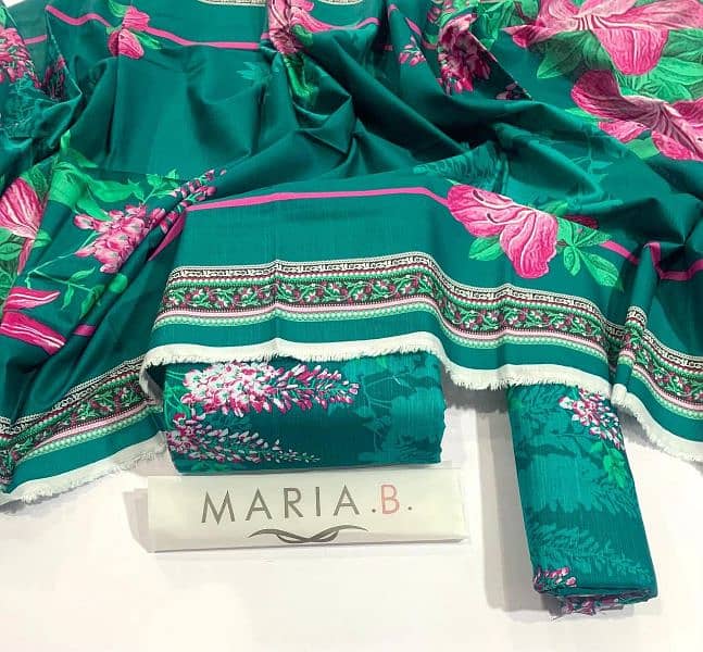 MARIA. B  LATEST DESIGNS IN KHADDAR 0