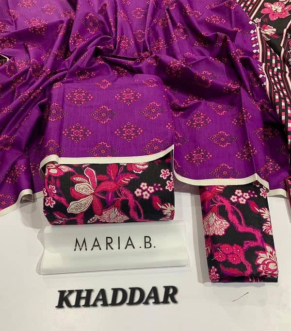 MARIA. B  LATEST DESIGNS IN KHADDAR 1