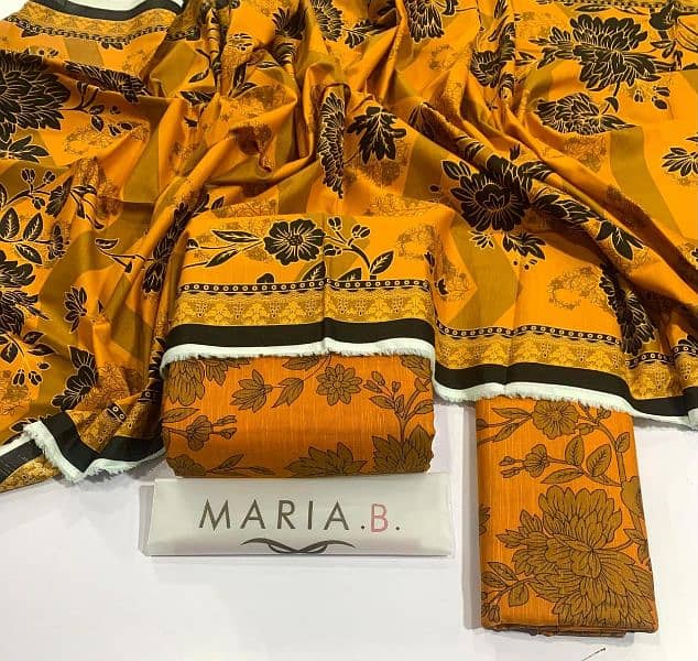 MARIA. B  LATEST DESIGNS IN KHADDAR 2