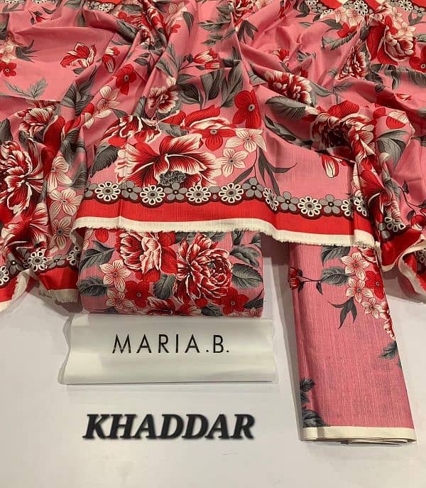 MARIA. B  LATEST DESIGNS IN KHADDAR 12