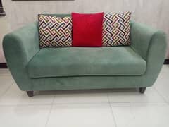 Sofa with cushions