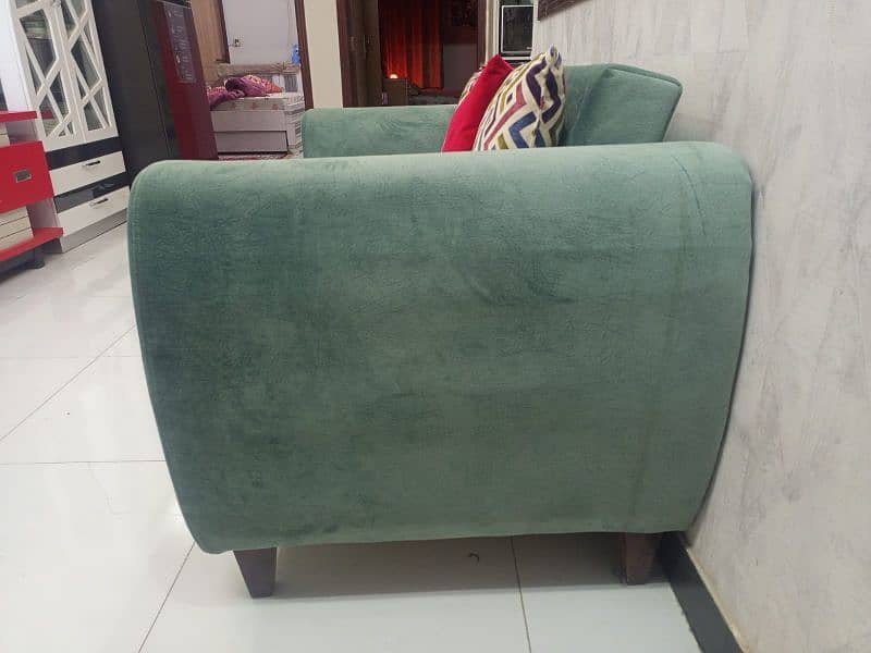 Sofa with cushions 3