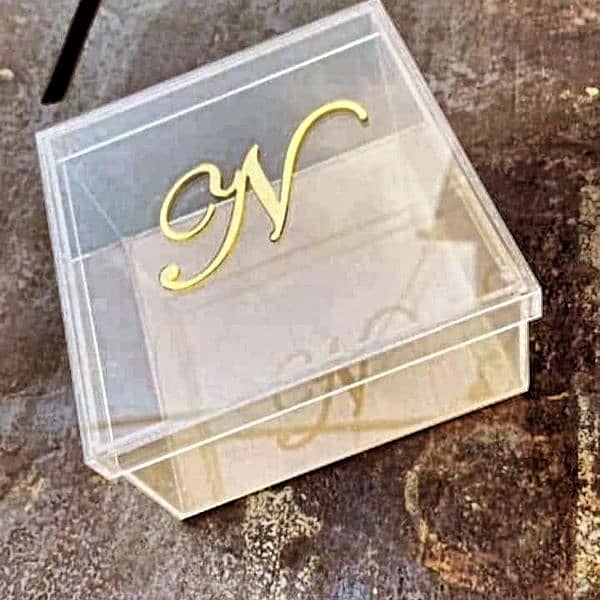 Acrylic boxes Costmize Sizes Available 8