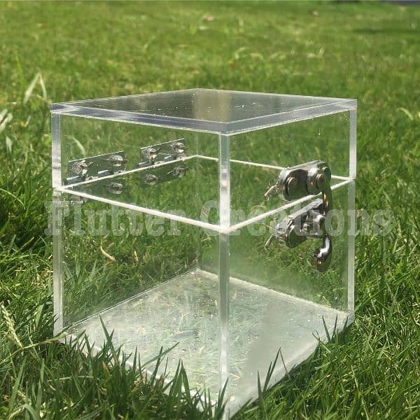 Acrylic boxes Costmize Sizes Available 9