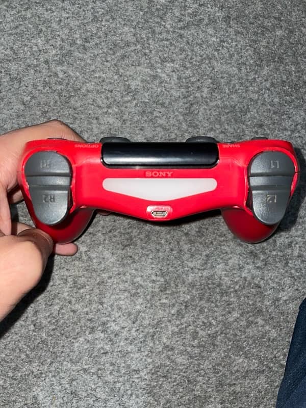 PS4 red controller original (negotiable) 2