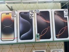 Iphone 16,15,14 pro max PTA & Non PTA