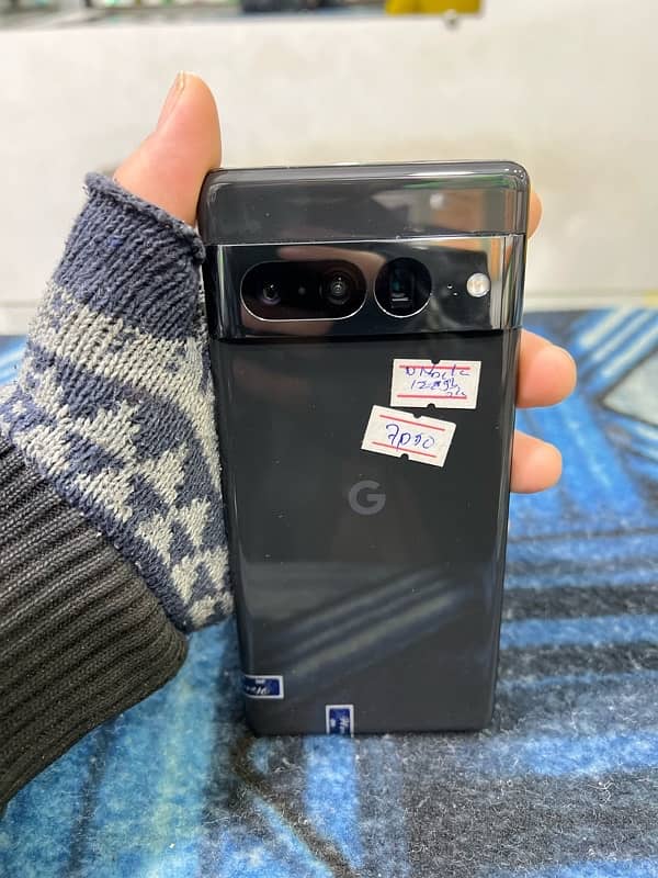 approve Google pixel 7 pro PTA approve 12Gb 128gb 0