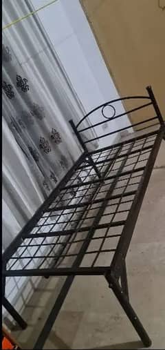 Single Iron bed