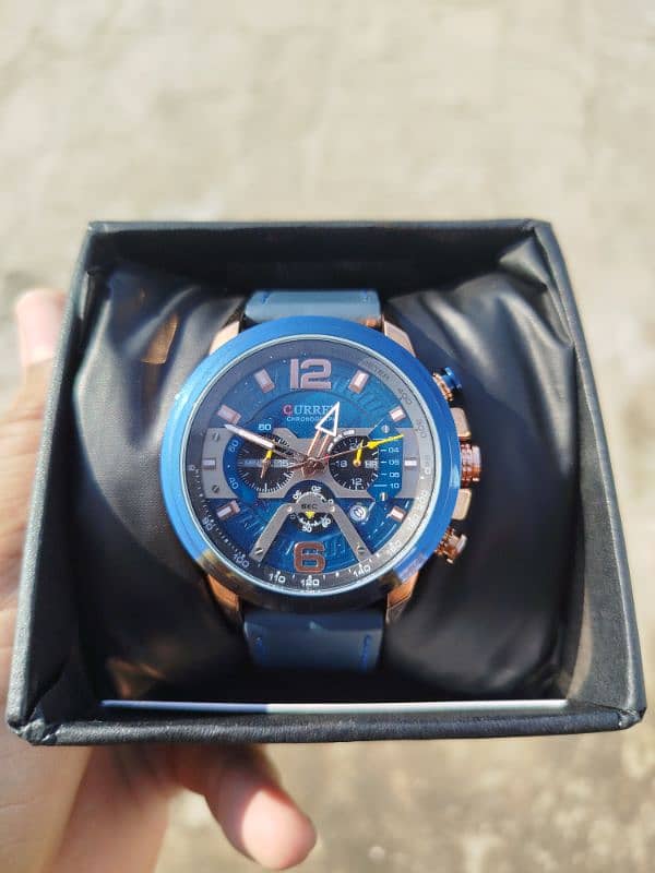 CURREN Tachymeter beautiful chronograph watch 0